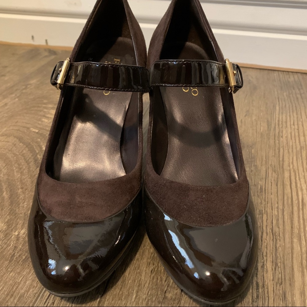 Franco Sarto mary janes two-tone 2.5inch Heel 🥰